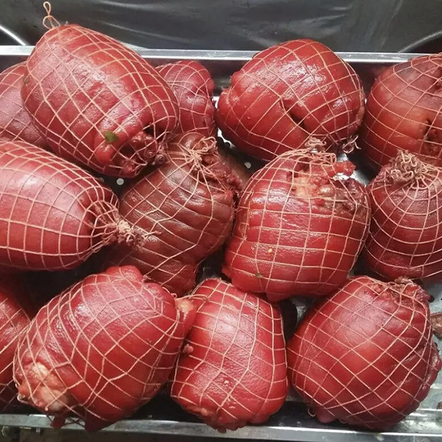 Rete Elastica per Carne 12-14-16-18 Quadri 50 mt, Rotoli per Arrosti e Insaccati, Spago da Cucina