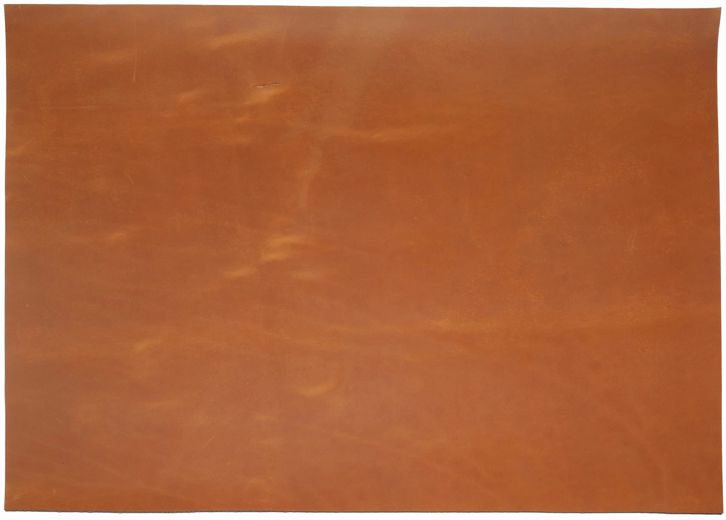 Pelle di manzo spessore 1,6 mm Crazy Horse cerata A6 (105 x 148mm) Marrone chiaro HAPPER STUDIO