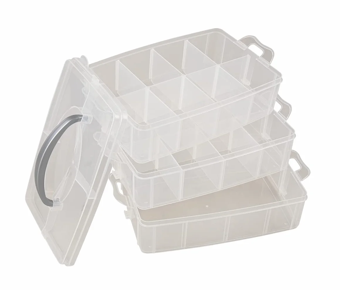 Rayher Box assortimento con manico 23.1 x 15.6 x 18.5 cm