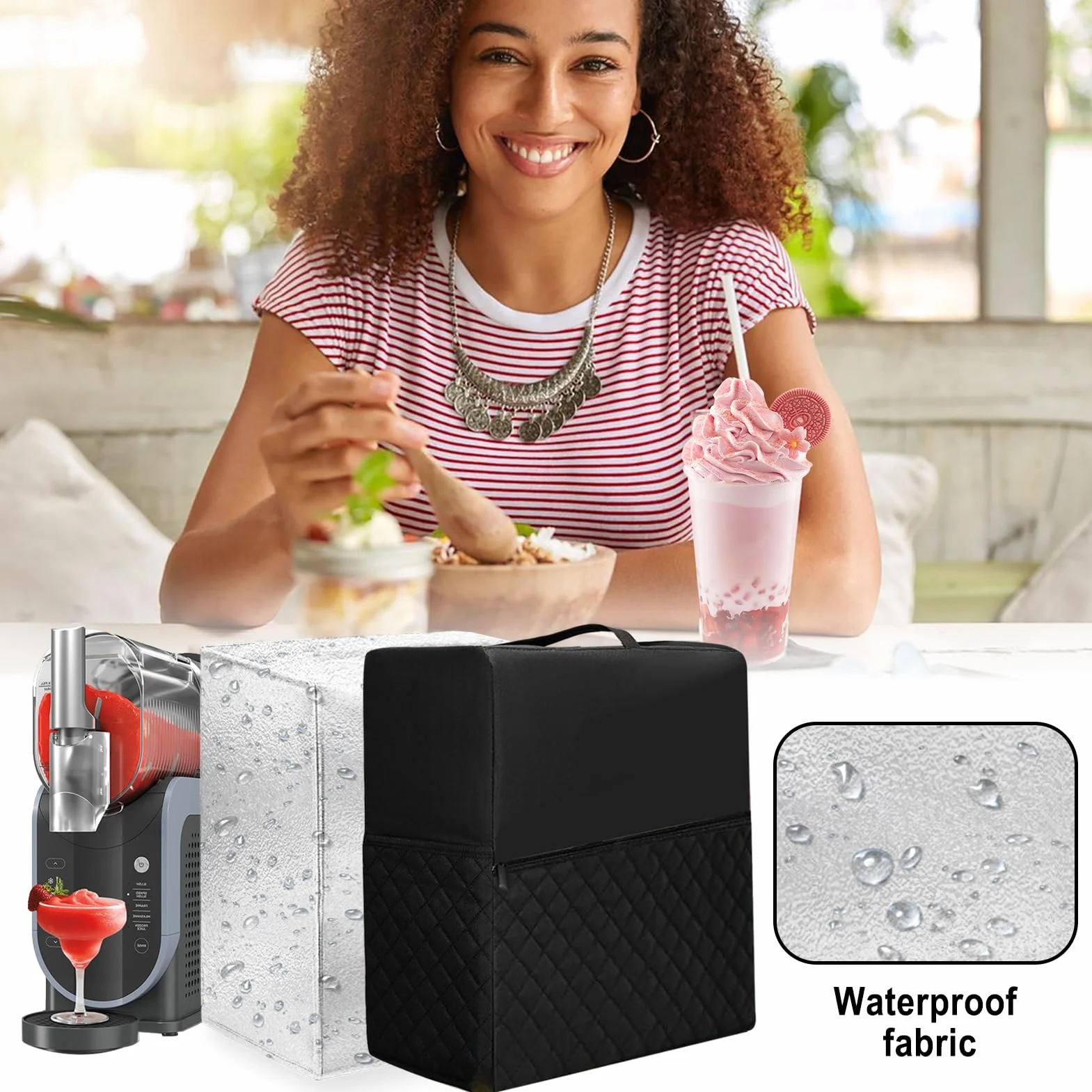 Copertura per macchina Ninja Slushie FS301EU, protezione antipolvere impermeabile per Ninja Slush