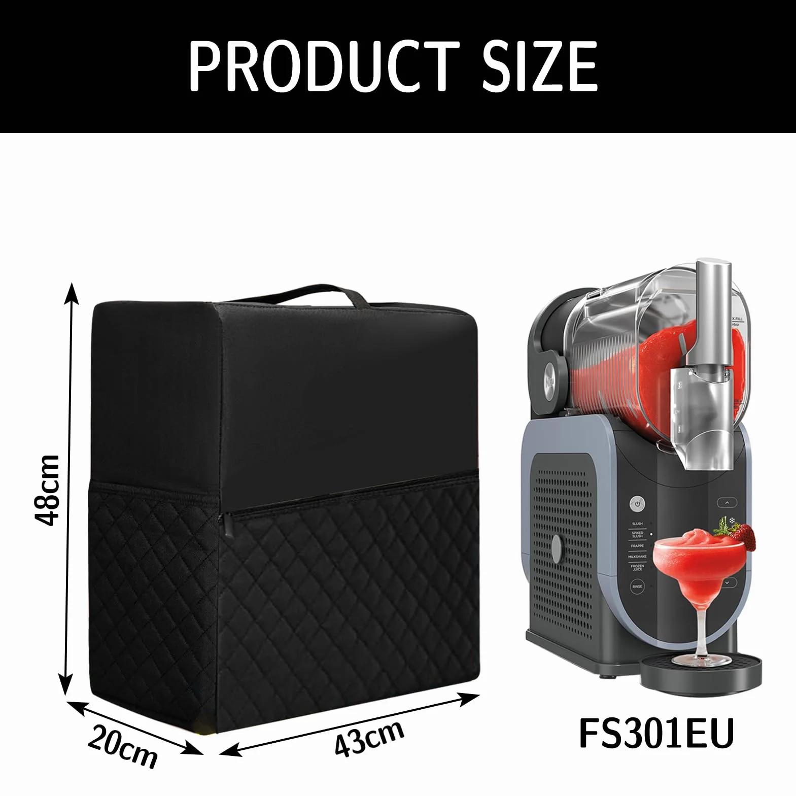Copertura per macchina Ninja Slushie FS301EU, protezione antipolvere impermeabile per Ninja Slush