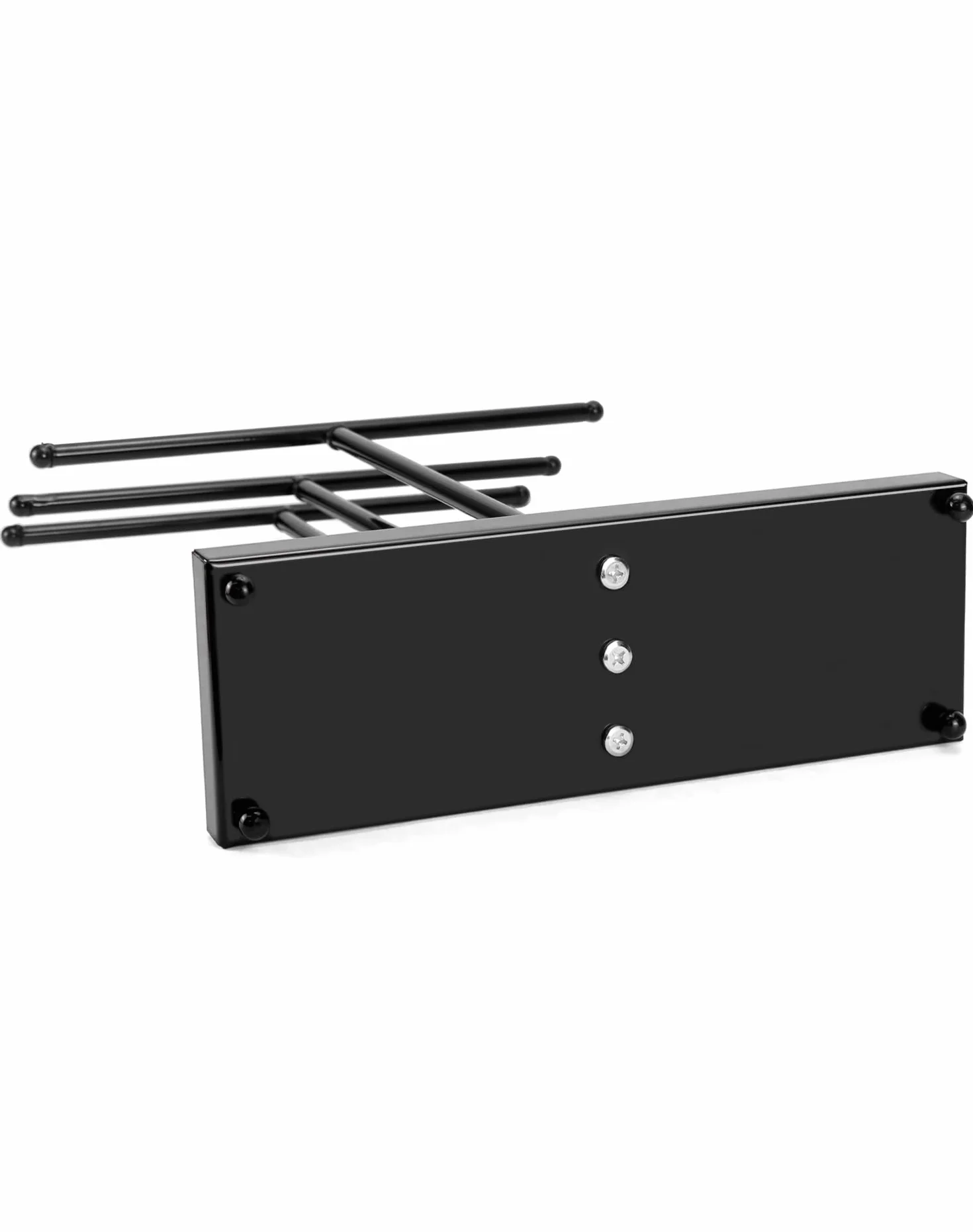 QWORK Espositore per Gioielli a 3 Livelli, Organizzatore Porta Gioielli in Metallo