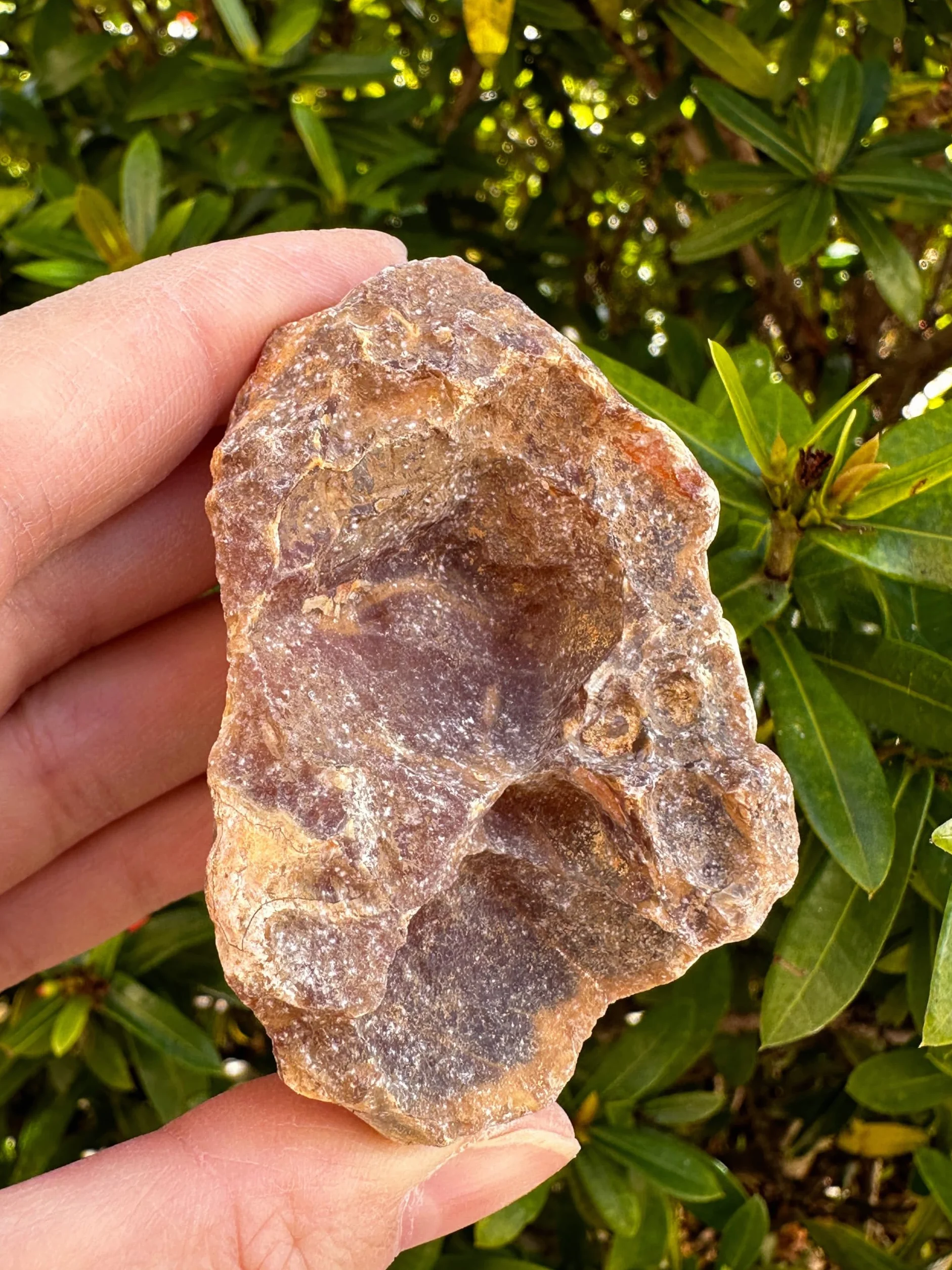 Corniola grezza grande, pietra corniola naturale, 1 pezzo