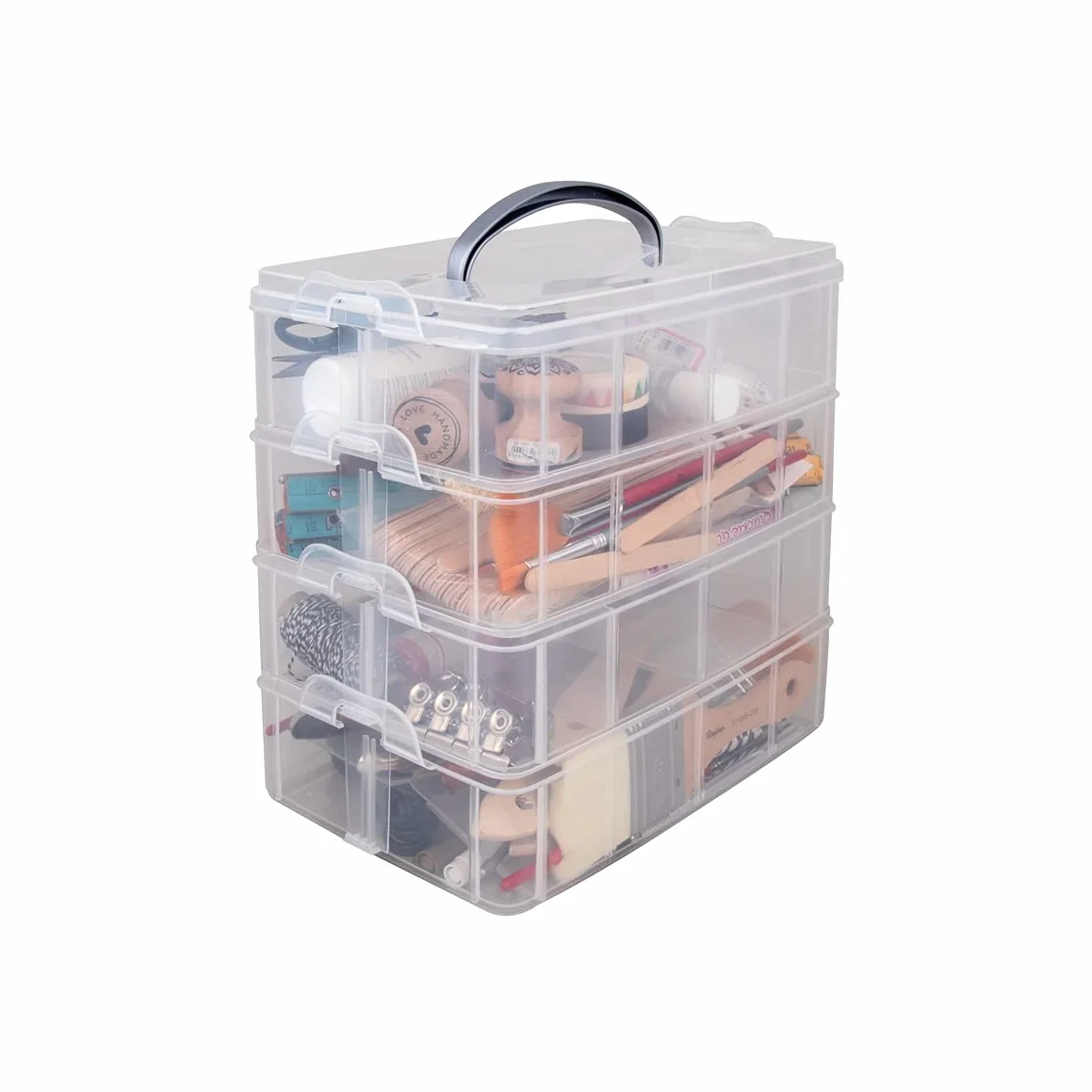 Rayher Box assortimento con manico 23.1 x 15.6 x 18.5 cm