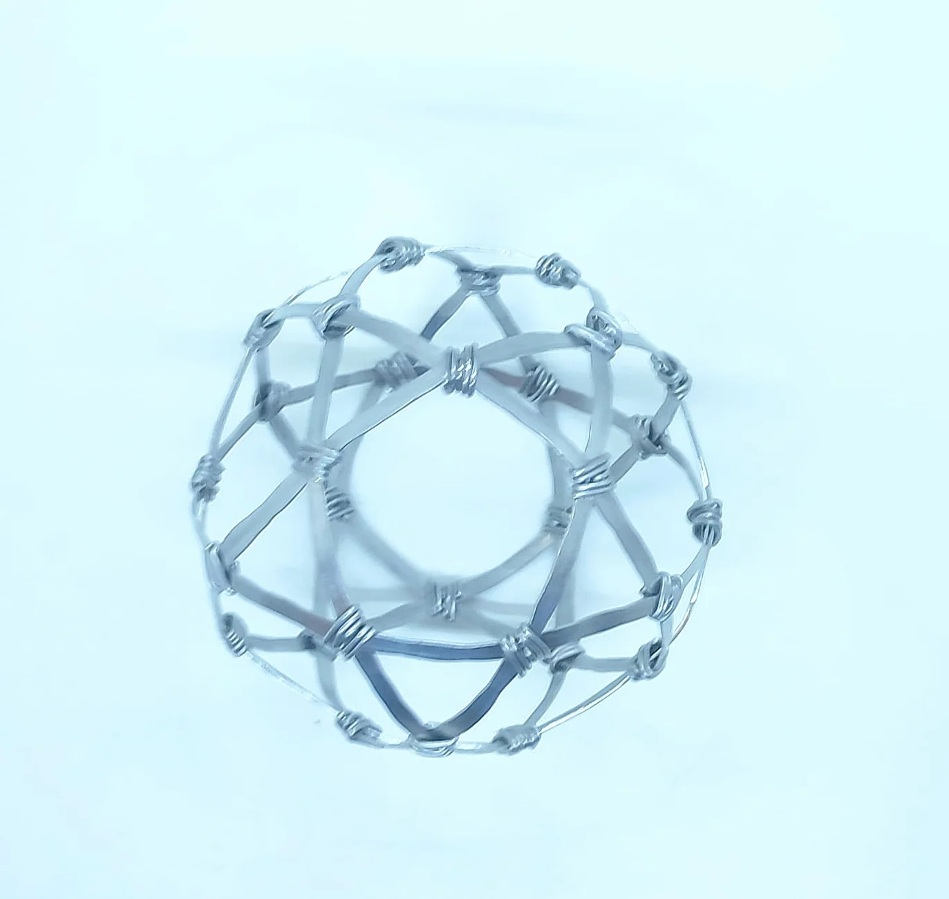 Pentasfera Artigianale 11 cm – Struttura Geometrica Decorativa Fatta a Mano – Design Olistico