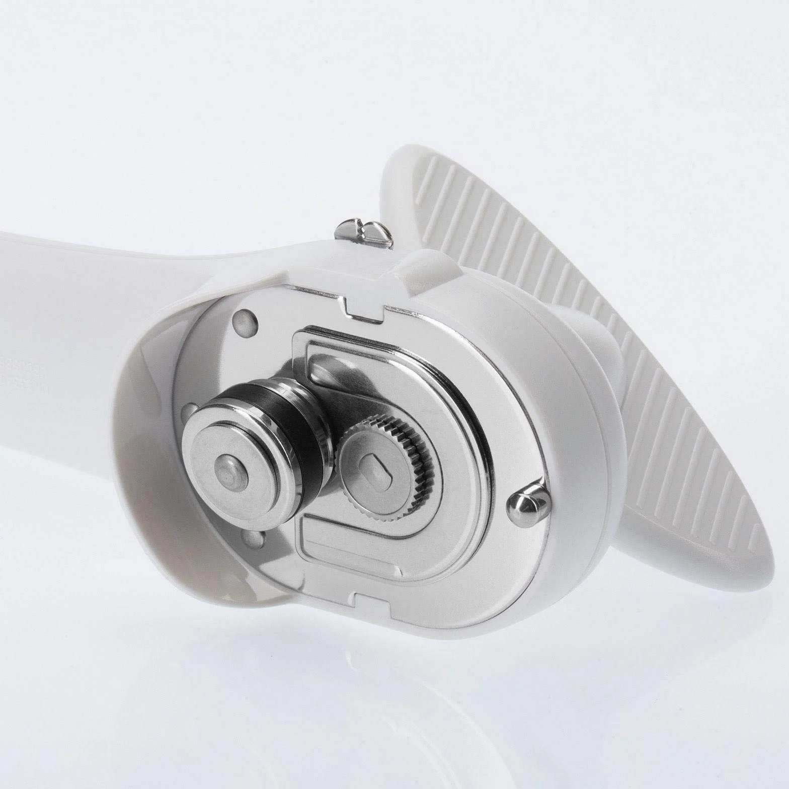 Westmark Apriscatole sicuro con pinza 18 cm Acciaio inox Plastica Bianco