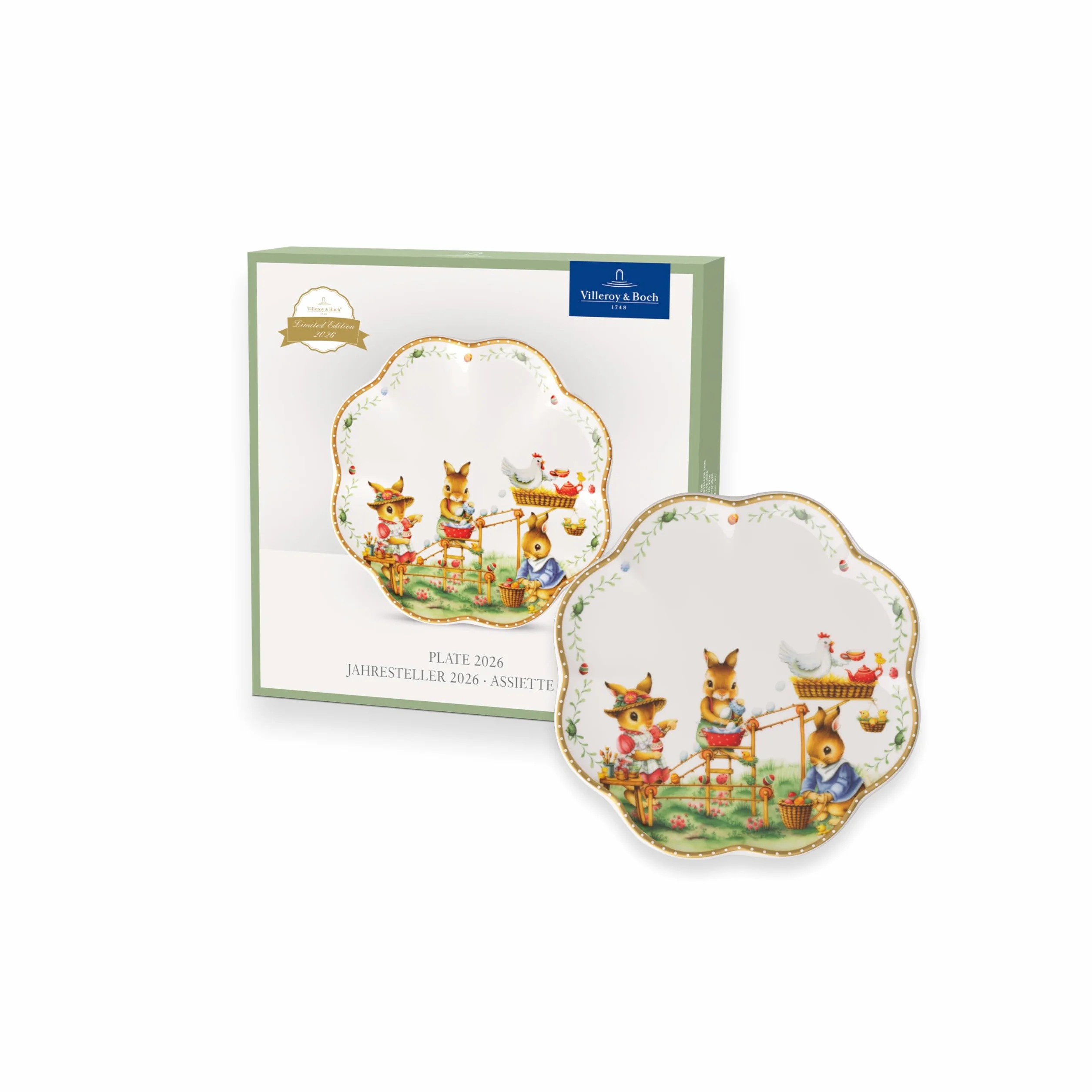 Villeroy & Boch Piatto Pasquale Edizione Annuale 2026 Porcellana Premium Collezione Limitata