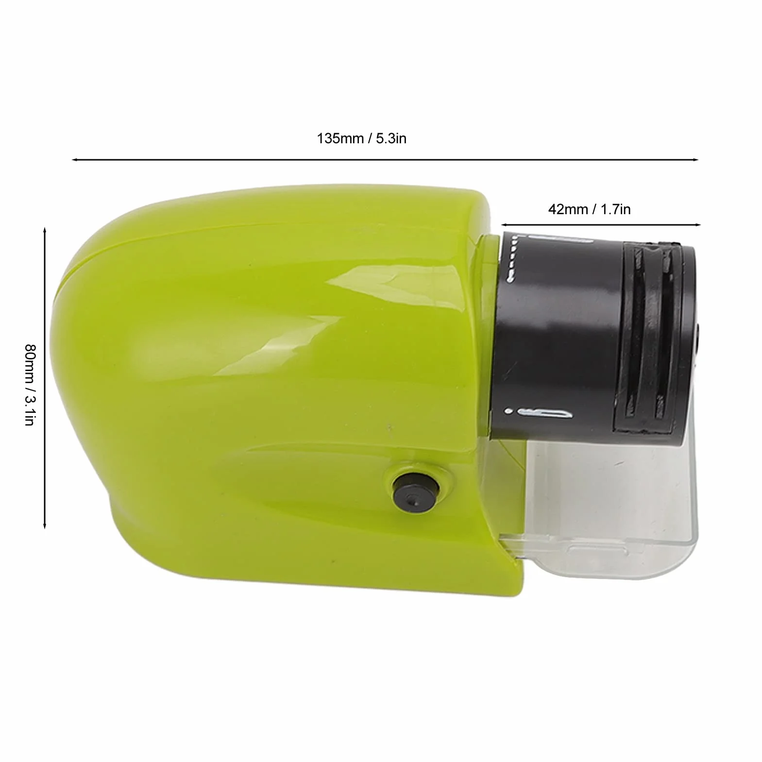 Automatic Electric Knife Sharpener Swifty Sharp Black Quick Sharpening Tool for Kitchen