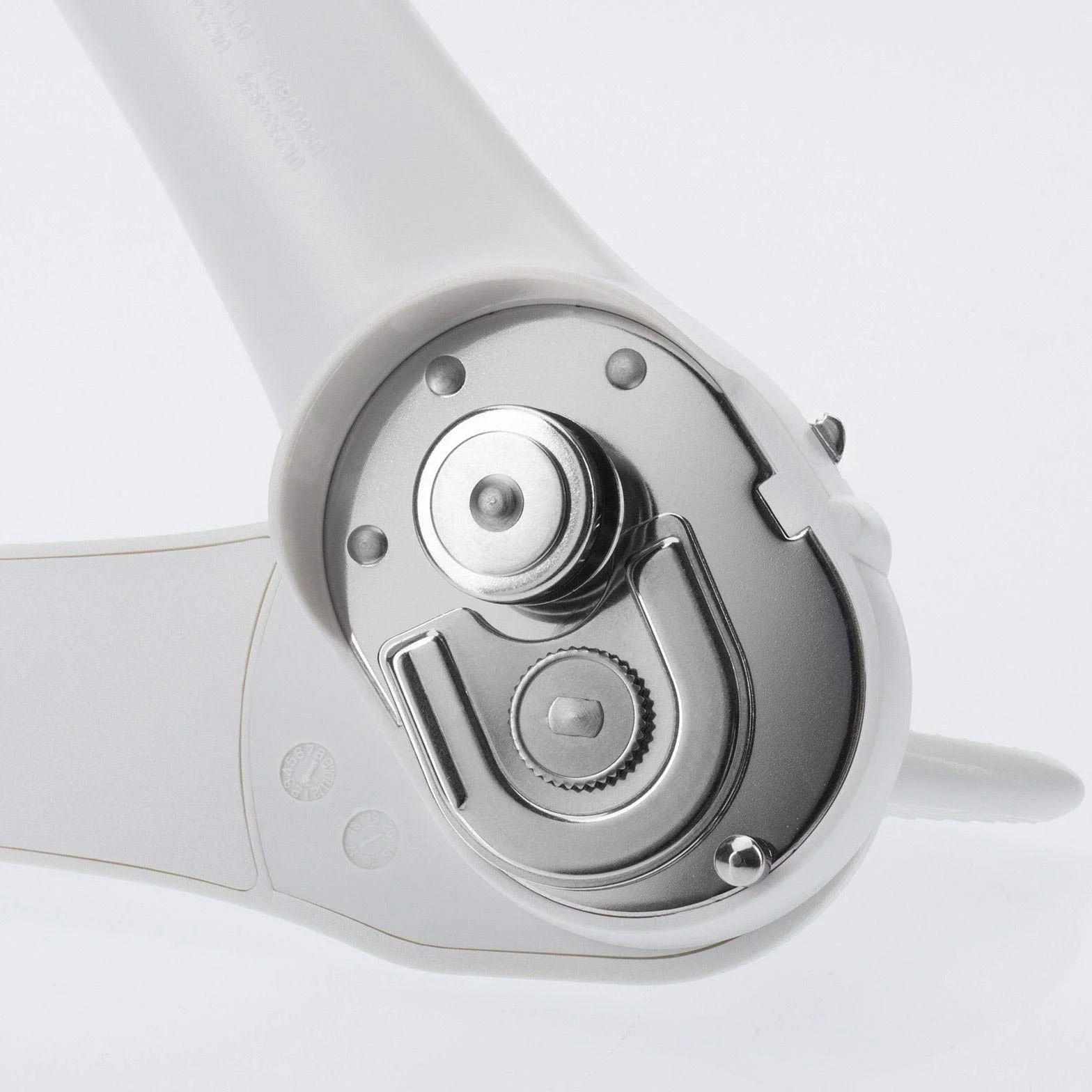 Westmark Apriscatole sicuro con pinza 18 cm Acciaio inox Plastica Bianco