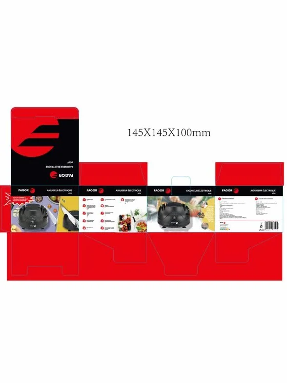 Fagor Affilacoltelli elettrico FG0145 Nero