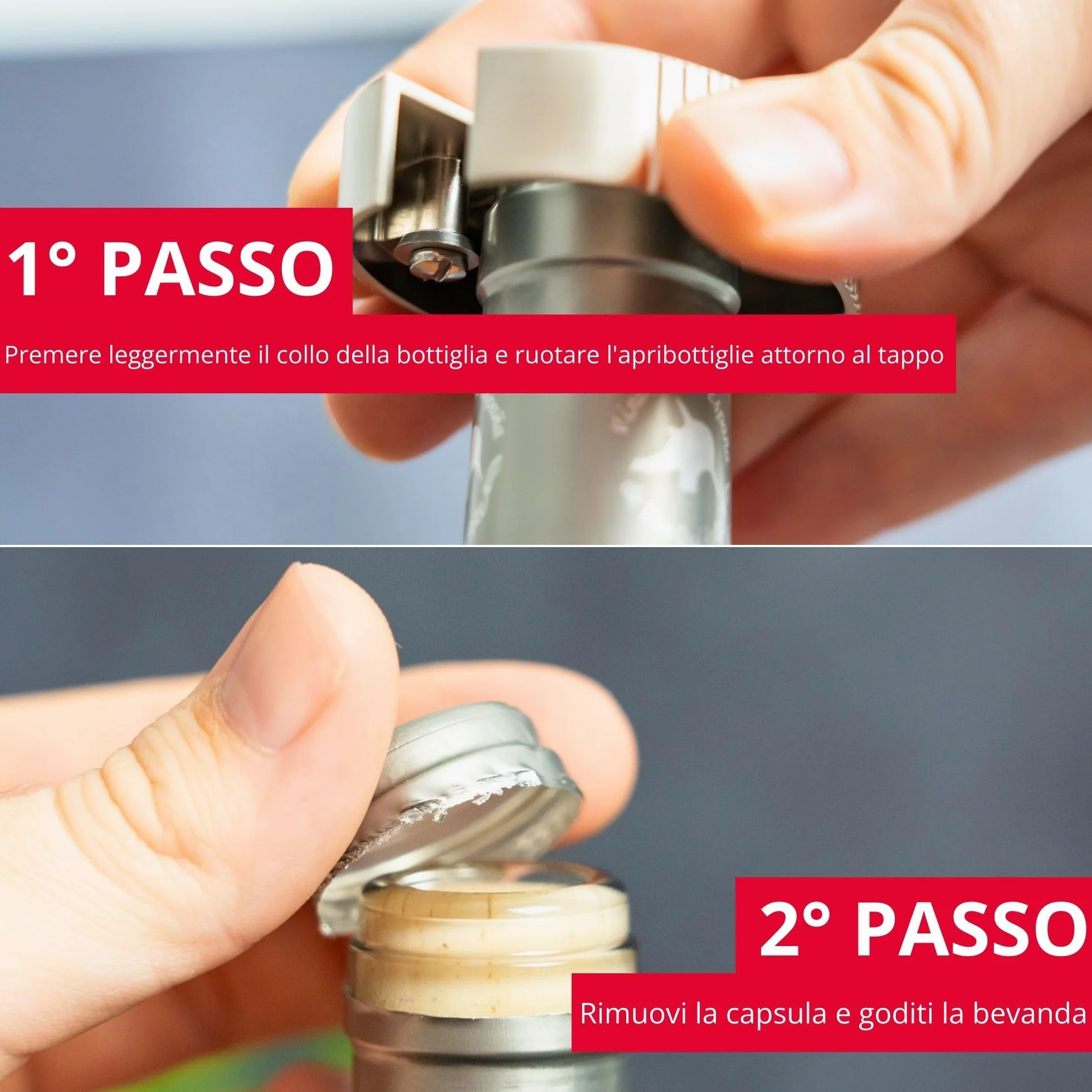 Westmark Taglia-capsule, Monopol Edition, zinco pressofuso, Mondo, finitura opaca, 62963380