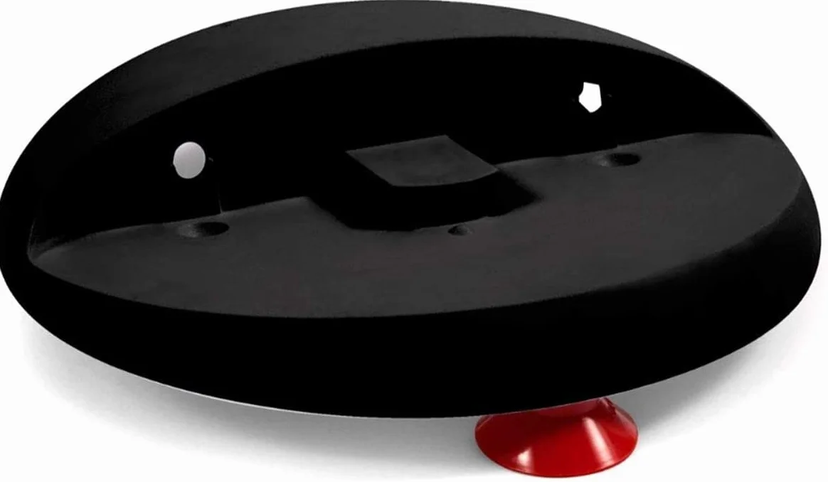 F. DICK Piastra di supporto Rapid Steel nero ventose plastica