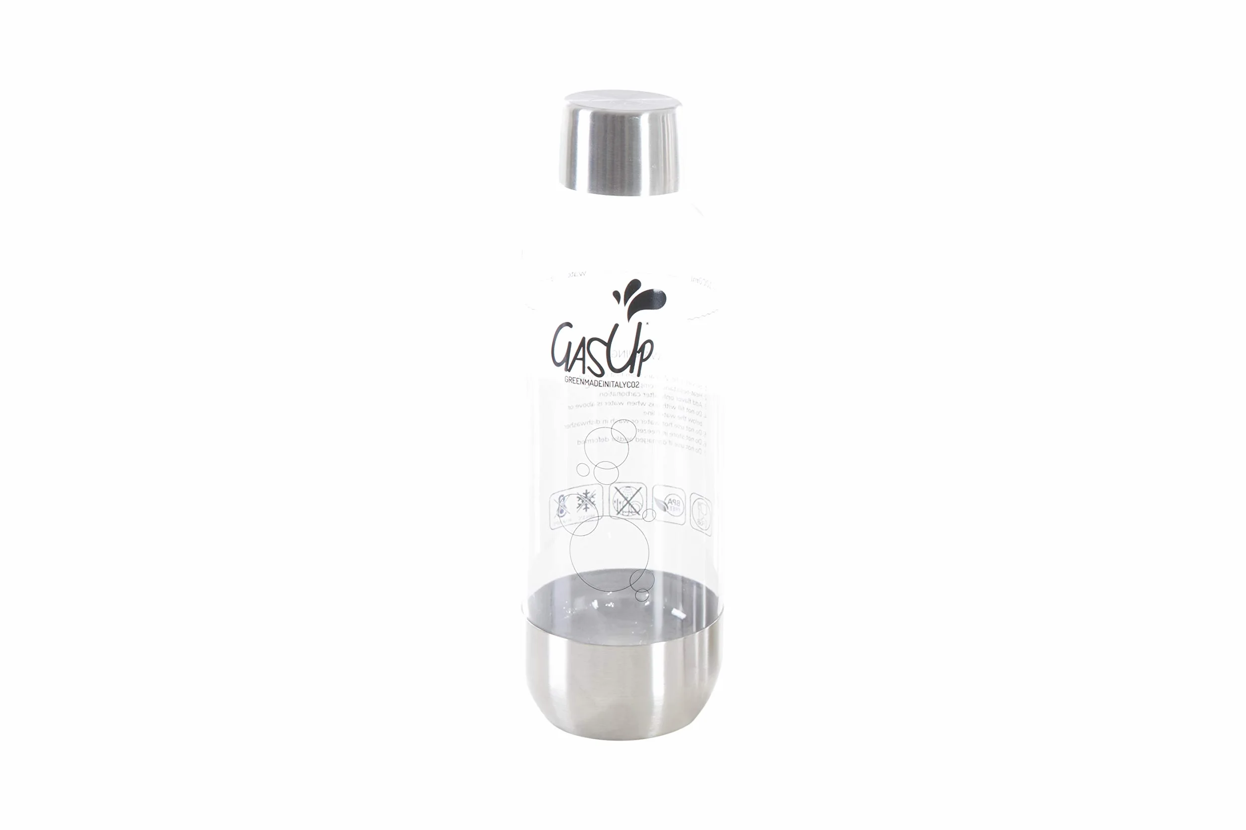 Bottiglie Iron GASATORE Acqua compatibile con Gasatore IRON GasUp