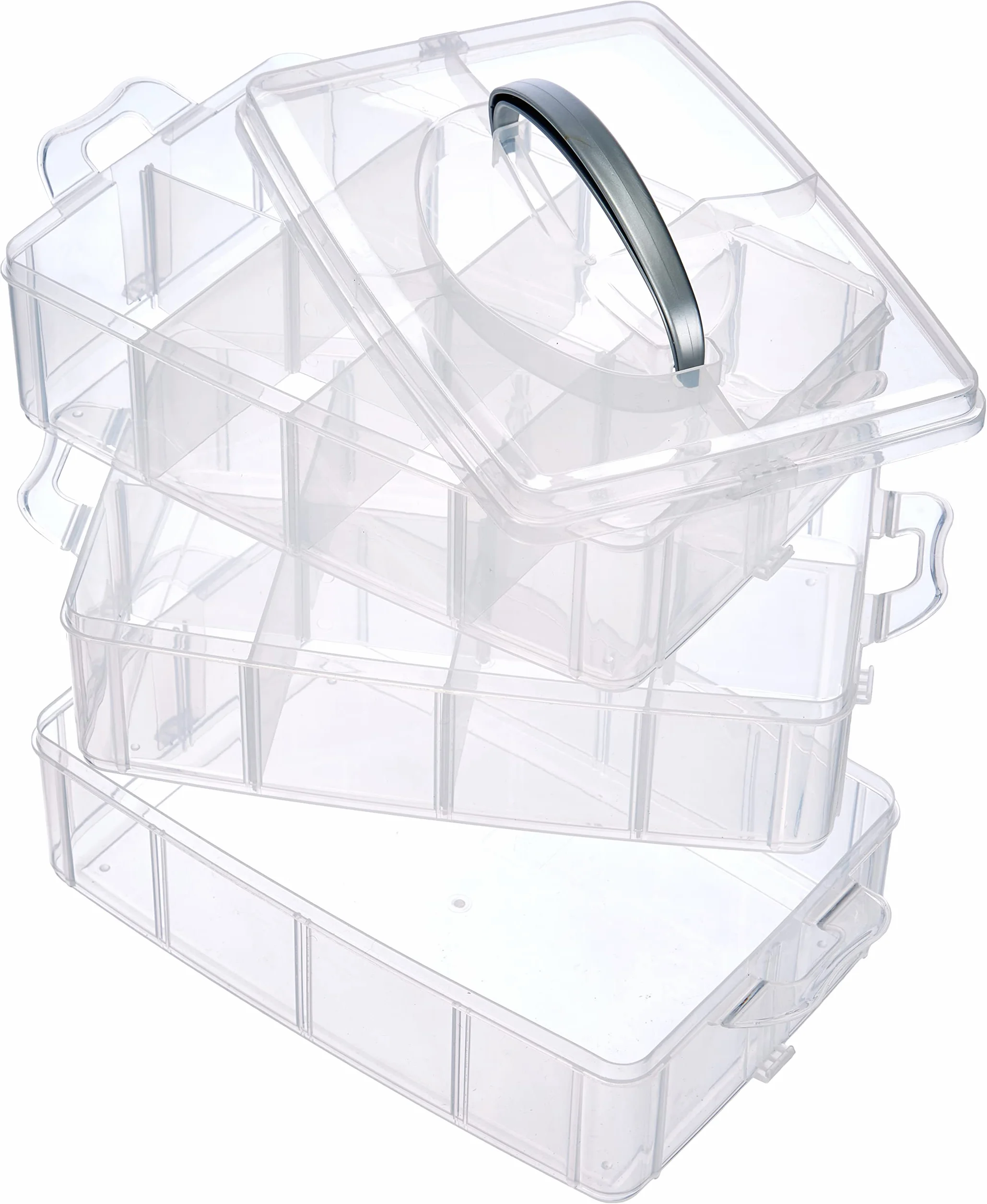 Rayher Box assortimento con manico 23.1 x 15.6 x 18.5 cm