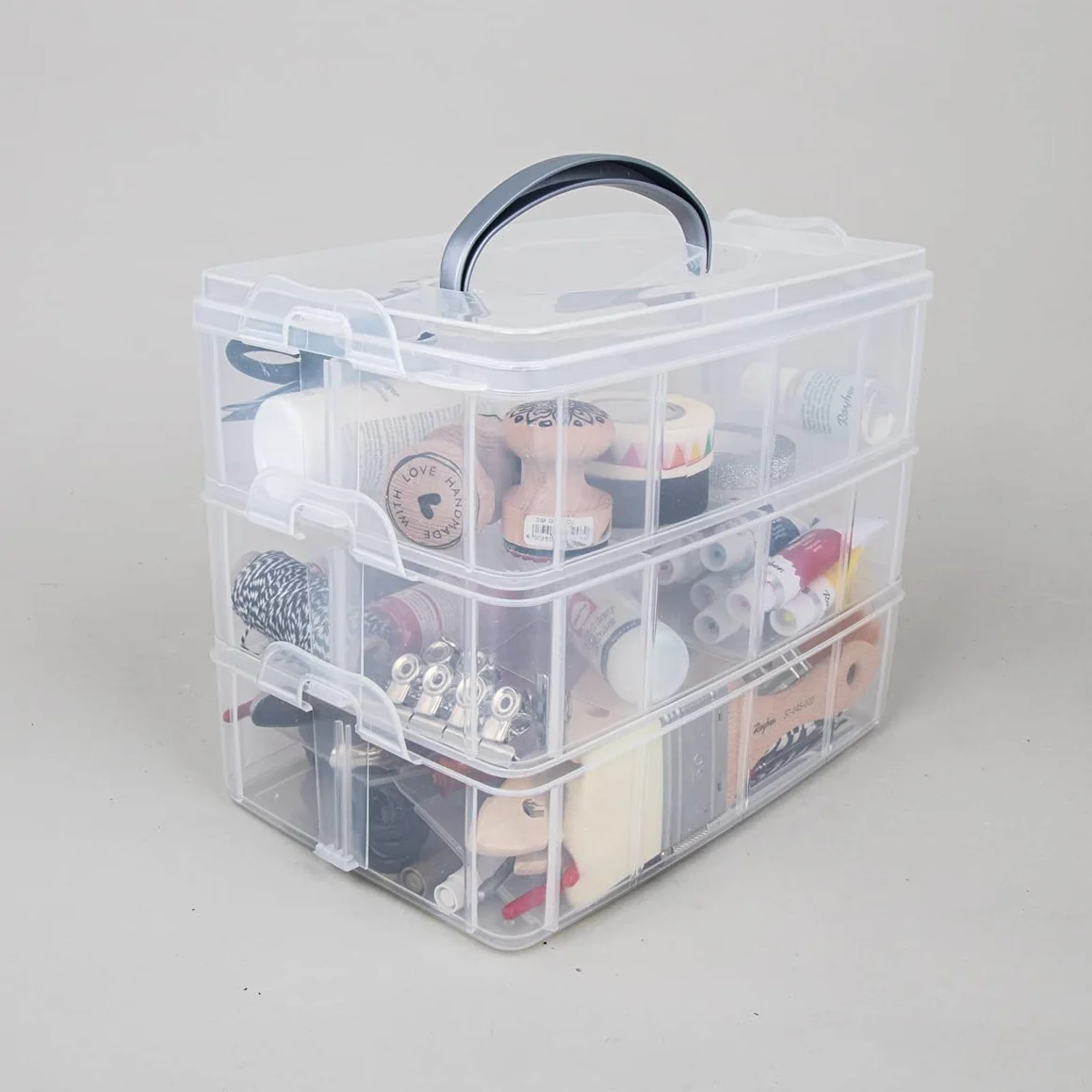 Rayher Box assortimento con manico 23.1 x 15.6 x 18.5 cm