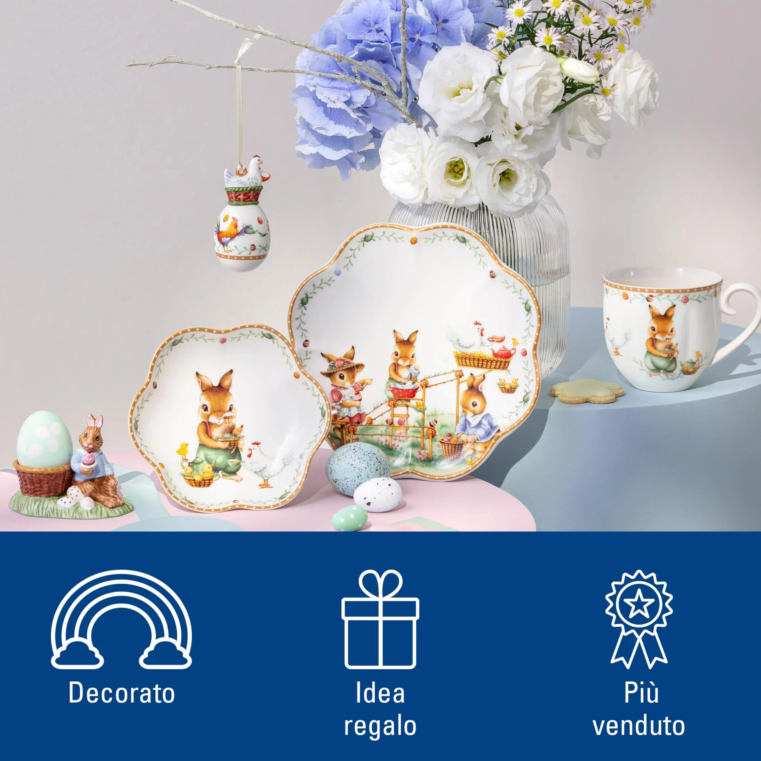 Villeroy & Boch Piatto Pasquale Edizione Annuale 2026 Porcellana Premium Collezione Limitata