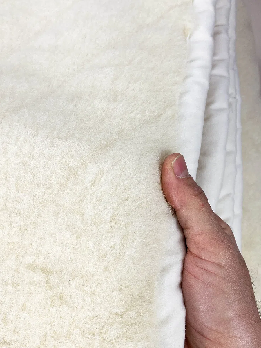 Tex family Coperta Mary in Vera Lana Merinos 1000 gr. Pura Lana Vergine - 2 PIAZZE - Cm. 250x230