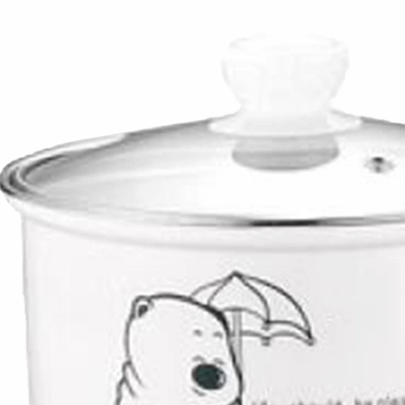 Mini Hot Pot Ramen Cooker Padella Elettrica Portatile Antiaderente Bianco
