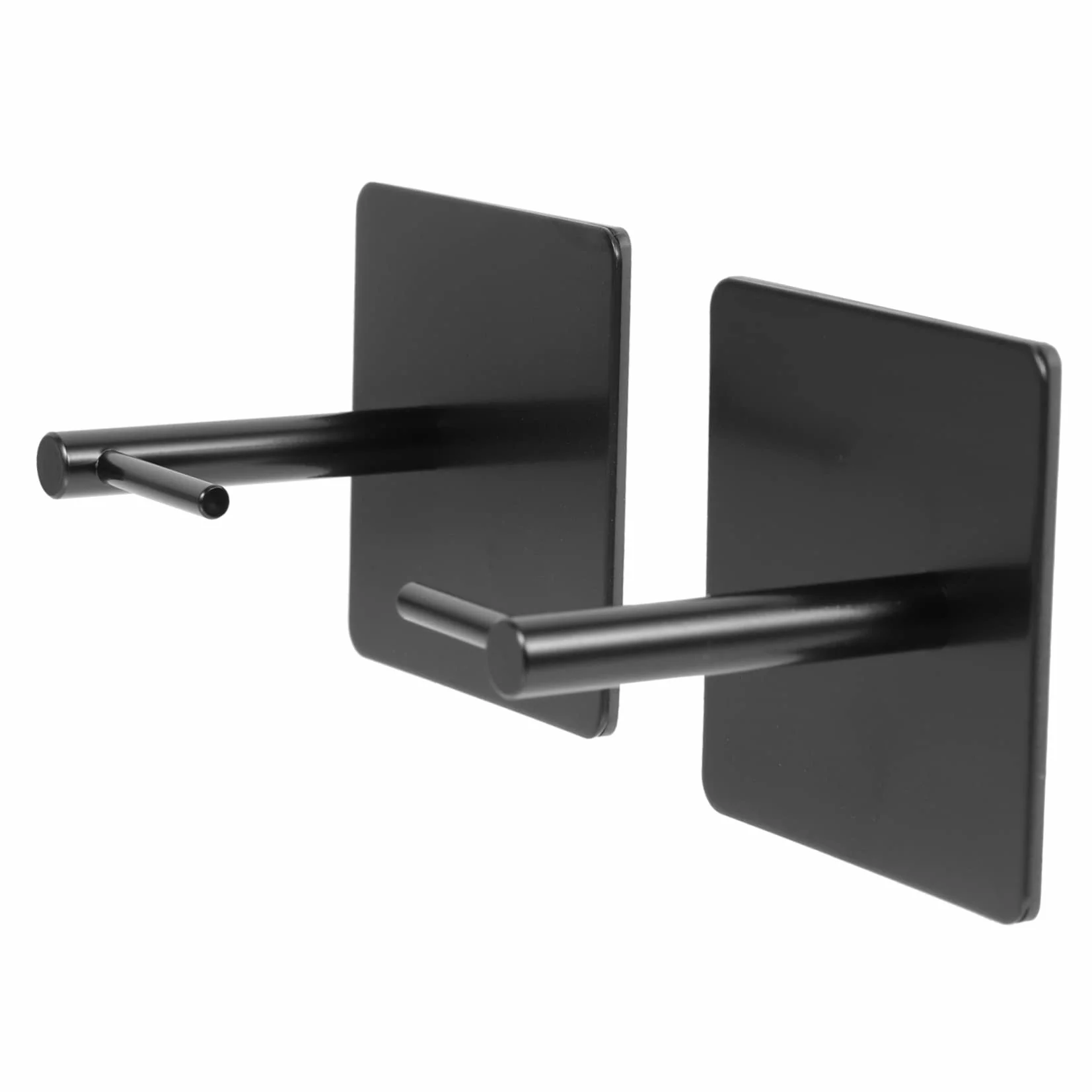 PRETYZOOM Porta Carta Igienica Magnetico Acciaio Inossidabile Nero Salvaspazio
