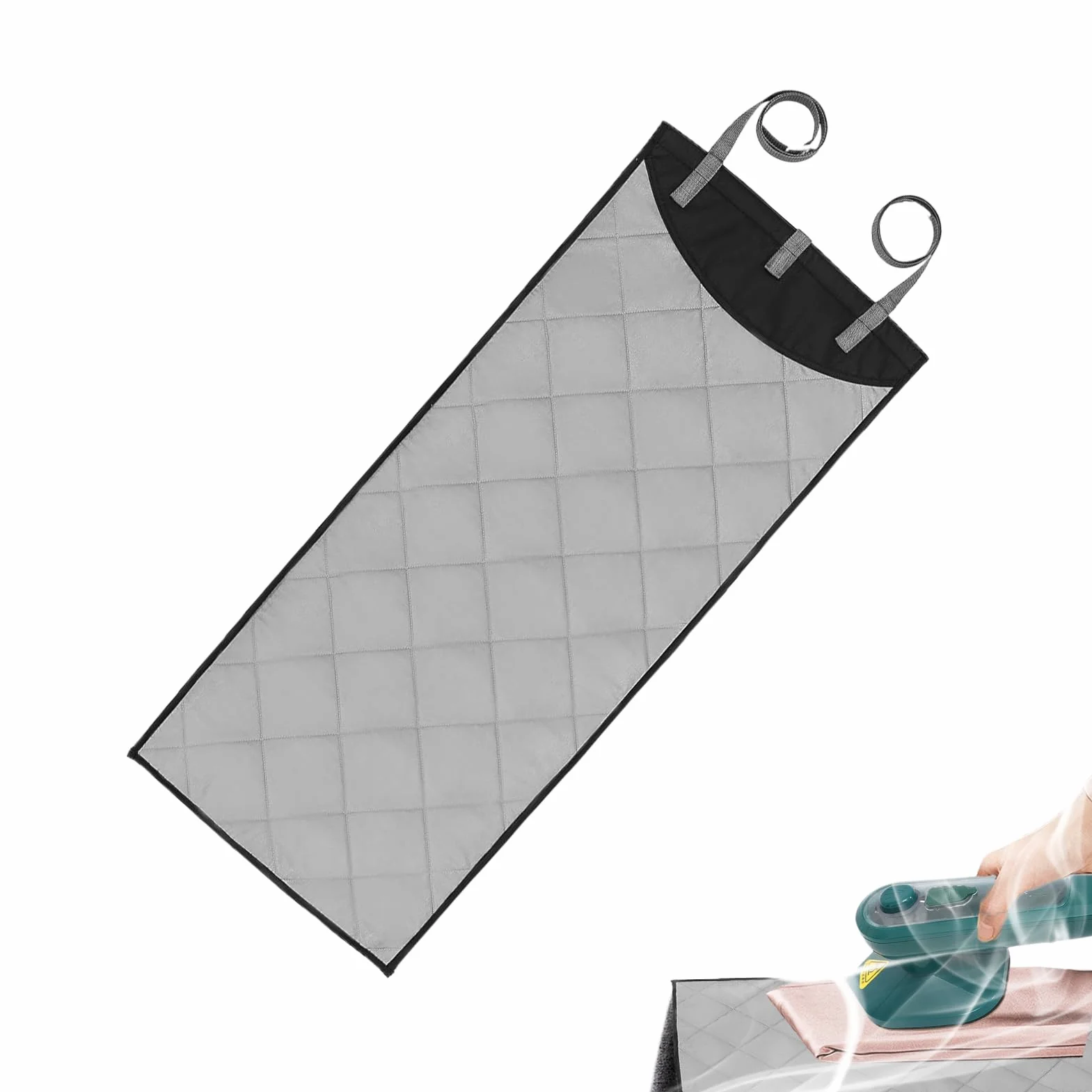 Tappetino per pressa verticale per lavagne a vapore, tappetino termico compatto, foglio da viaggio in cotone, protezione termica portatile, preparazione abbigliamento | Per viaggi, piccole aree