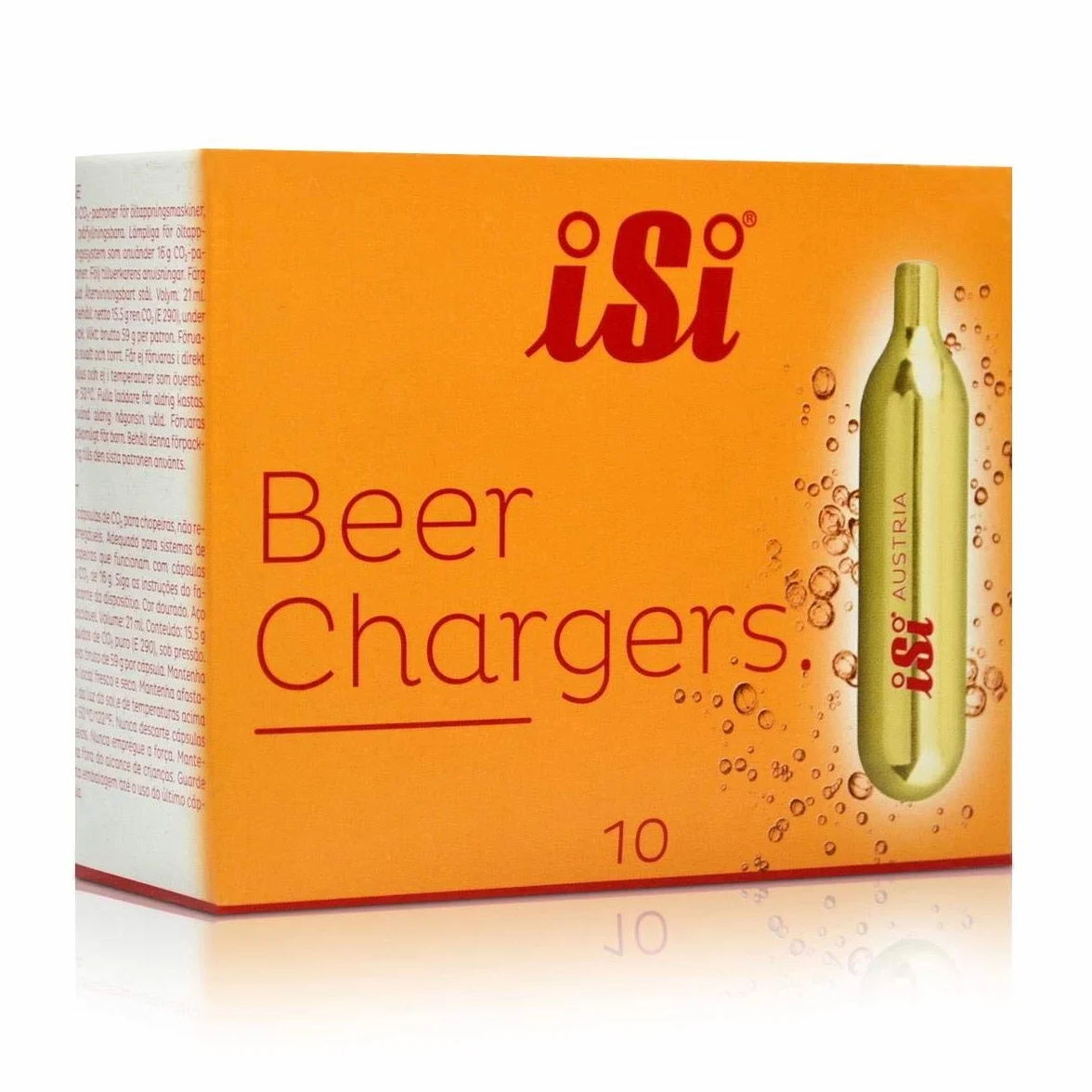 iSi 32504 Capsule per spillatrice di Birra, 10 pz.