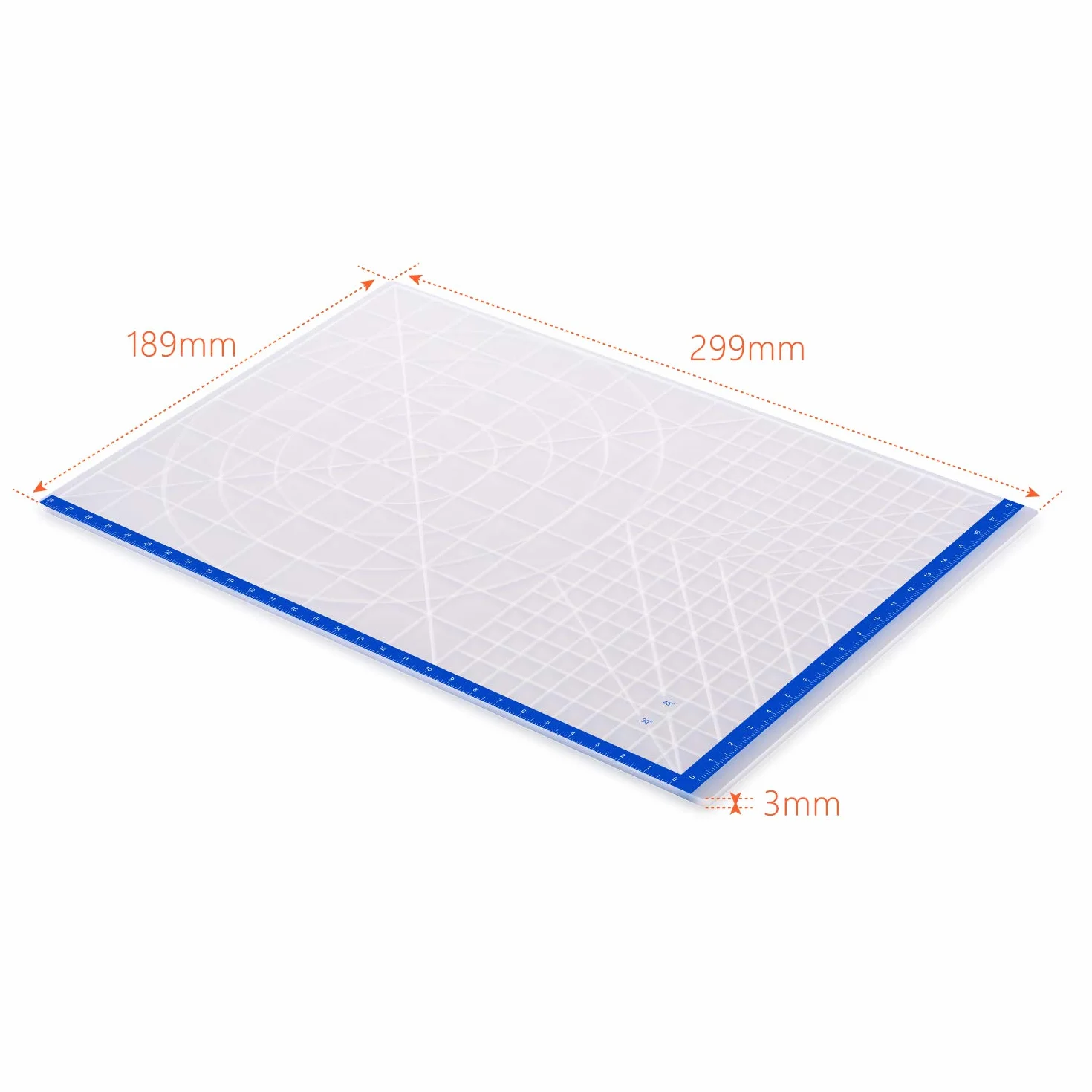 Tappetino per penna 3D con modelli di base, libro e 2 ditali in silicone