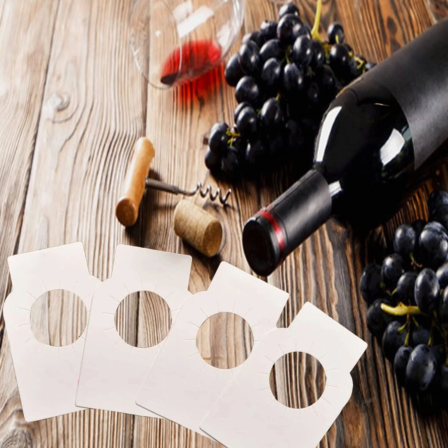 200 Pezzi Etichette per Bottiglie, Etichette per Bottiglie di Cantina, Etichette di Vino Etichettatrice, per Cantina/Appassionato di Vino/Collezionista