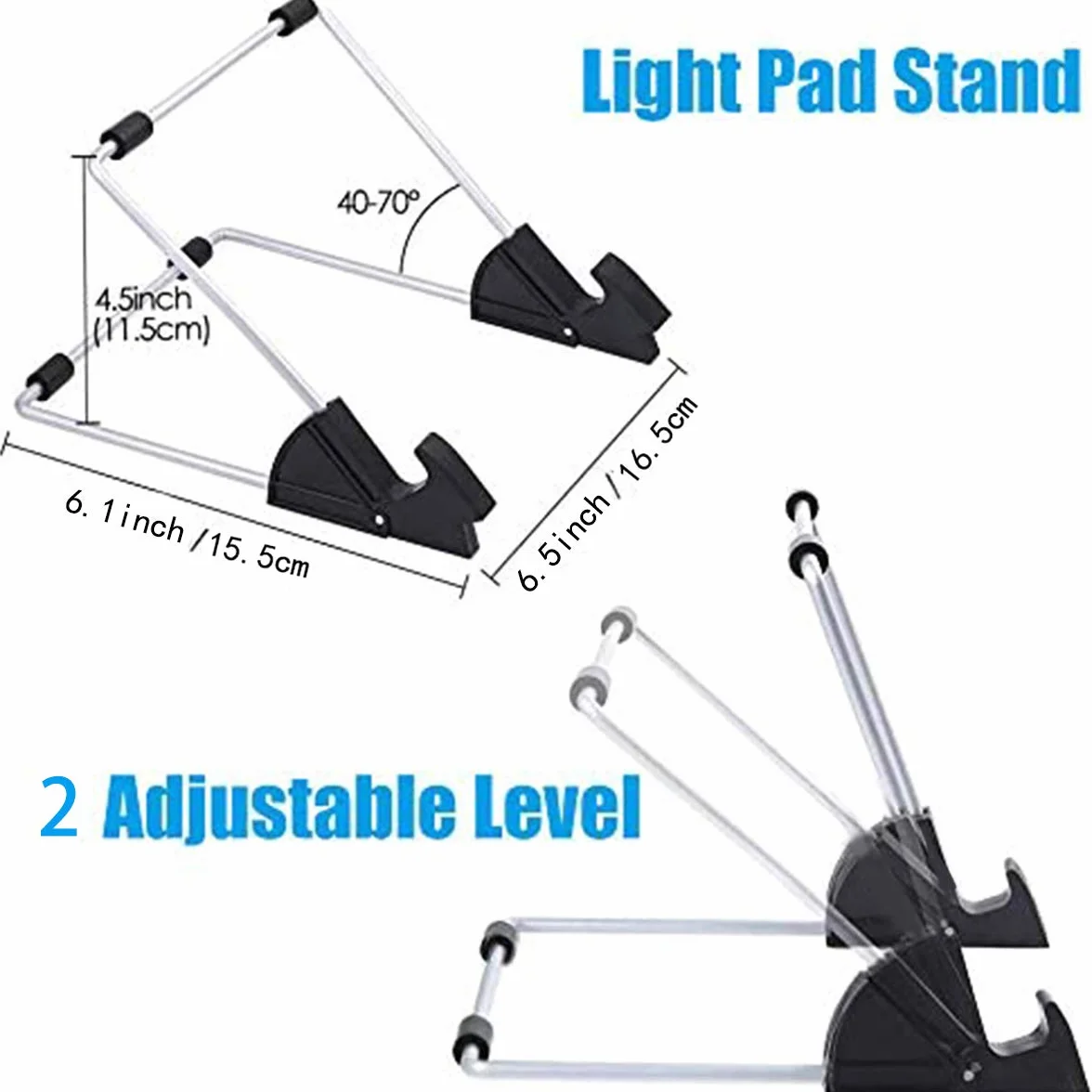 INSANYJ Light Box A4 LED Light Pad per Disegno con Cavo USB, Ultrasottile Lavagna Luminosa (3-Level)