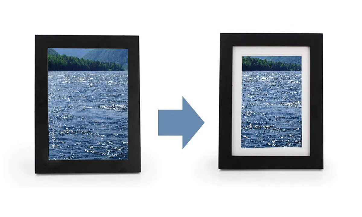 TUKA-i-AKUT 20x Passe-partout da A4 (per Foto da 20x30 cm), Senza Acidi e Resistente All'invecchiamento, Passepartout per Inquadrare Foto, Poster, Stampe d'arte, ecc. Bianco, TKD9100-A4-20x
