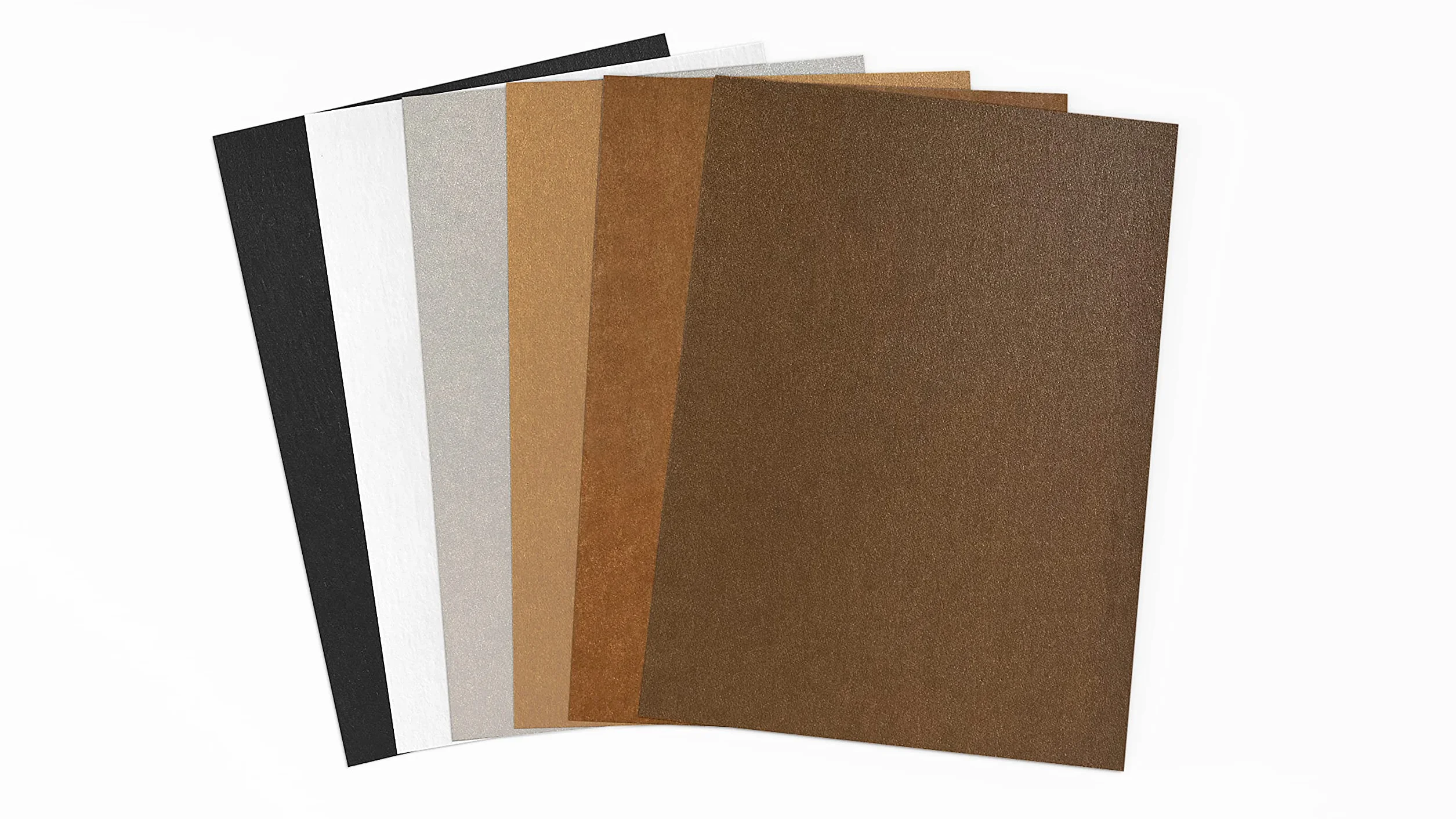 Brandalo Pelle Vegana 6 fogli A3 30x42 cm 0.55 mm Carta Lavabile Effetto Pelle Fai da Te Cucito Stampa