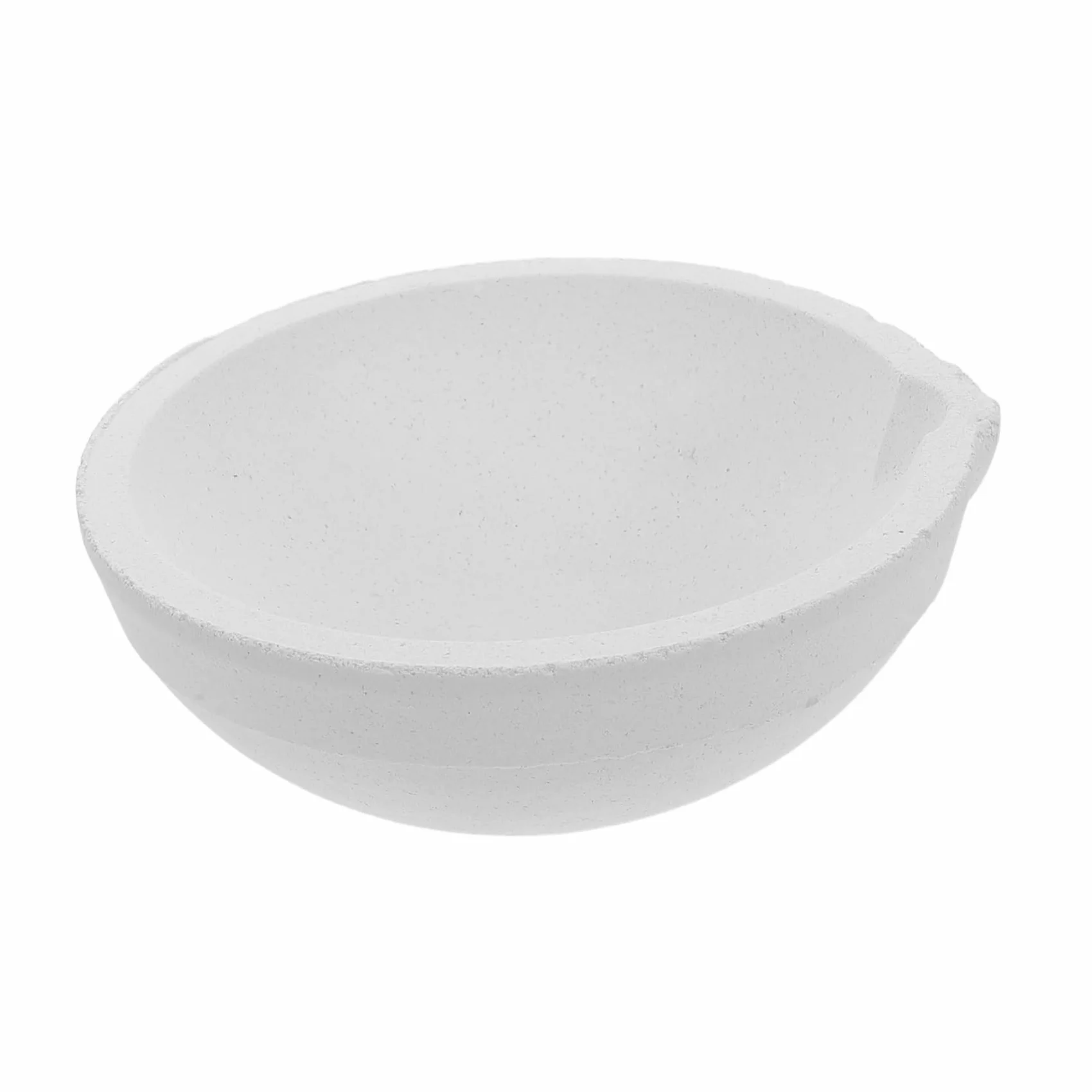 Ceramica Crucible Bowl 1000g per Oro Argento Laboratorio DIY