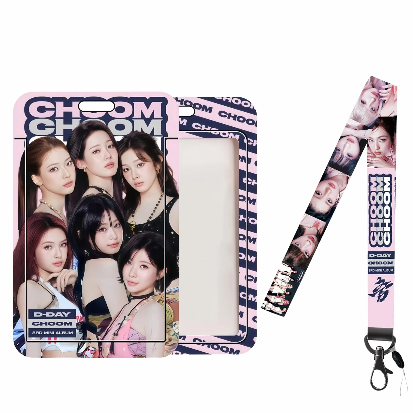 Set regalo per album choom, include 182 fototessere (110 fotocard, 72 mini adesivi), 100 adesivi per album, 1 cordino, 1 porta carte