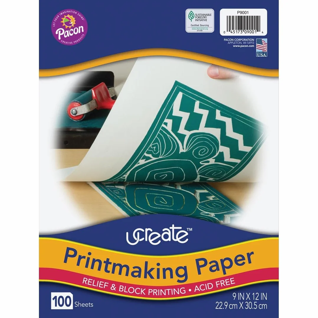 Pacon Carta da stampa bianca 22,9 x 30,5 cm 100 fogli