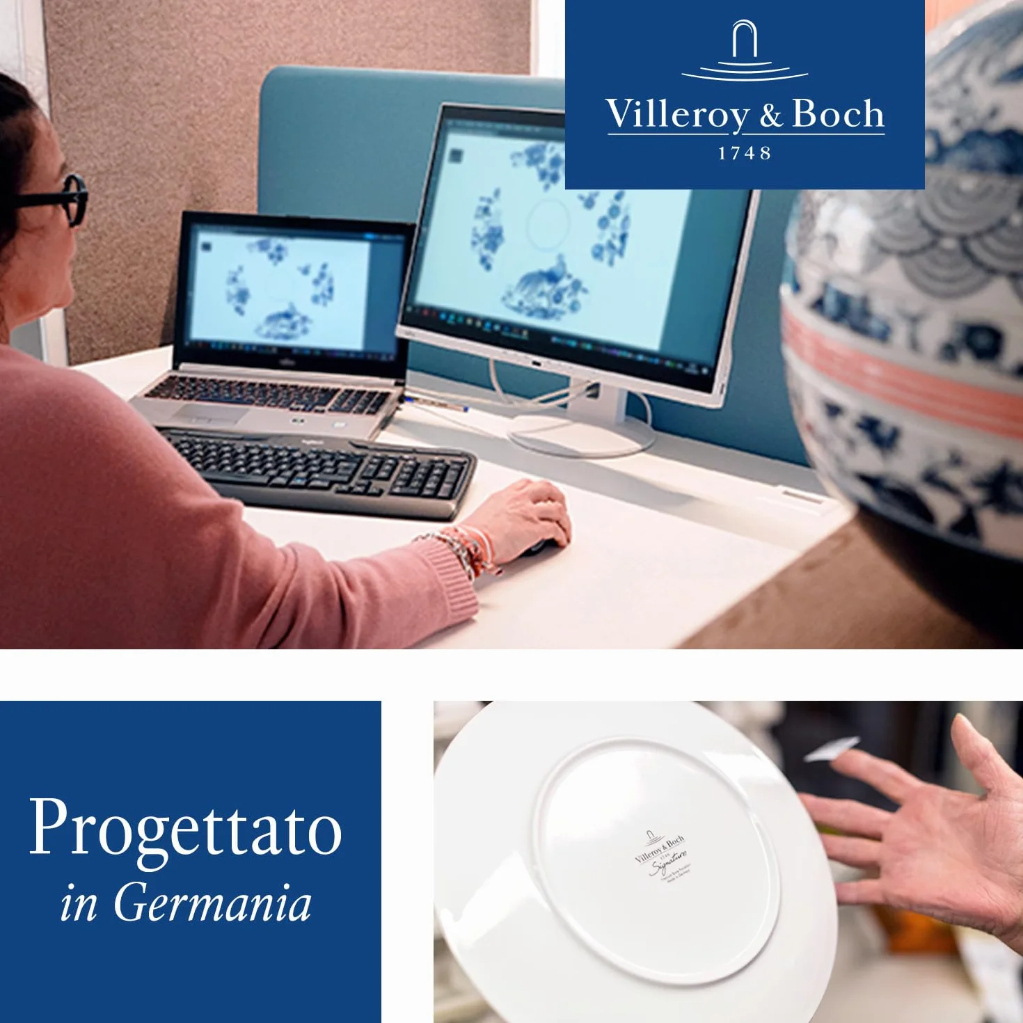 Villeroy & Boch, Petite Fleur Piatto da Dessert/Colazione Bianco, Lavabile in Lavastoviglie, Adatto per Microonde, Piatto, Ceramica, Stoviglie, Porcellana Premium