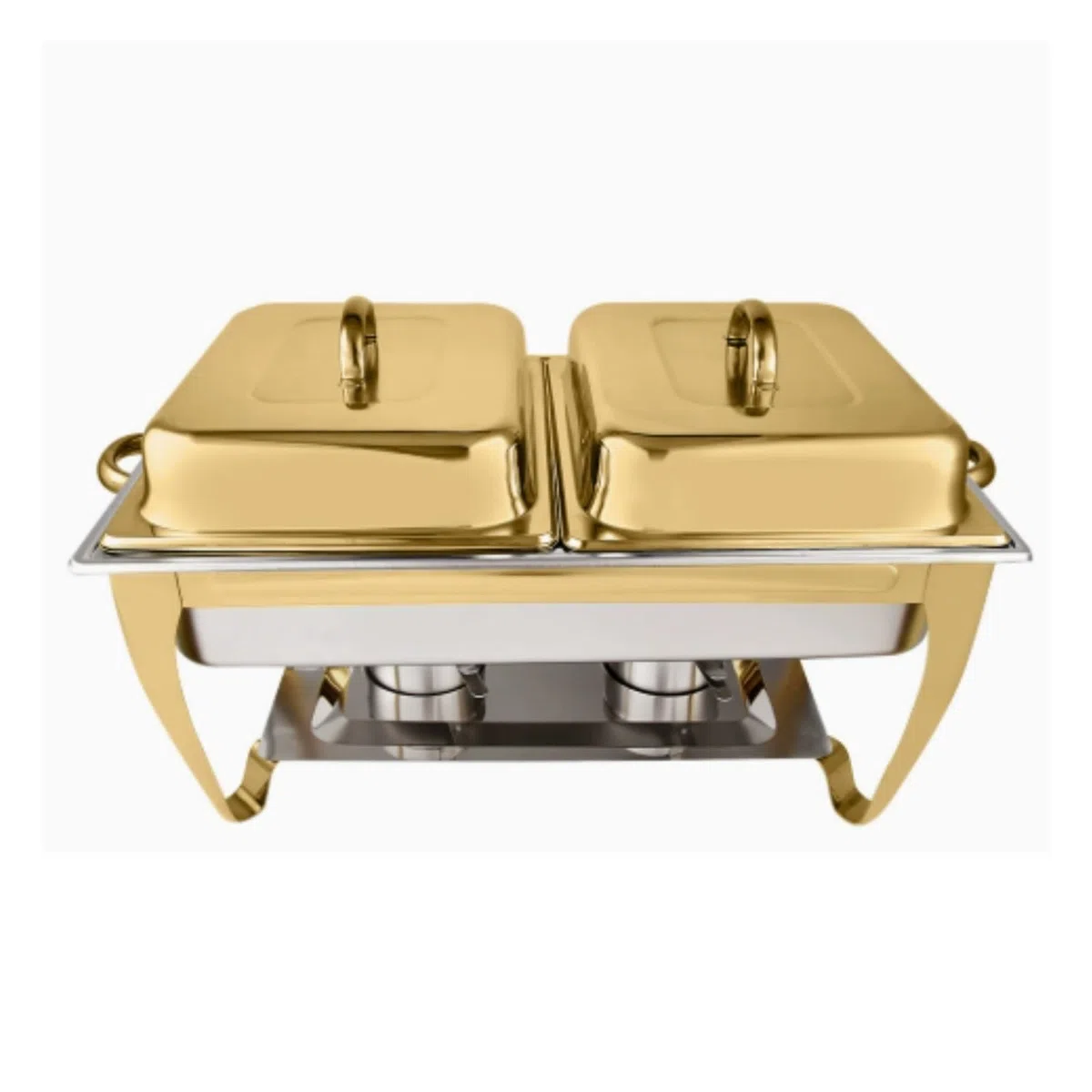Scaldavivande for forno di mantenimento a doppio coperchio da 9 litri | Forniture for catering in acciaio inossidabile di alta qualità Scaldavivande di lusso con display a buffet