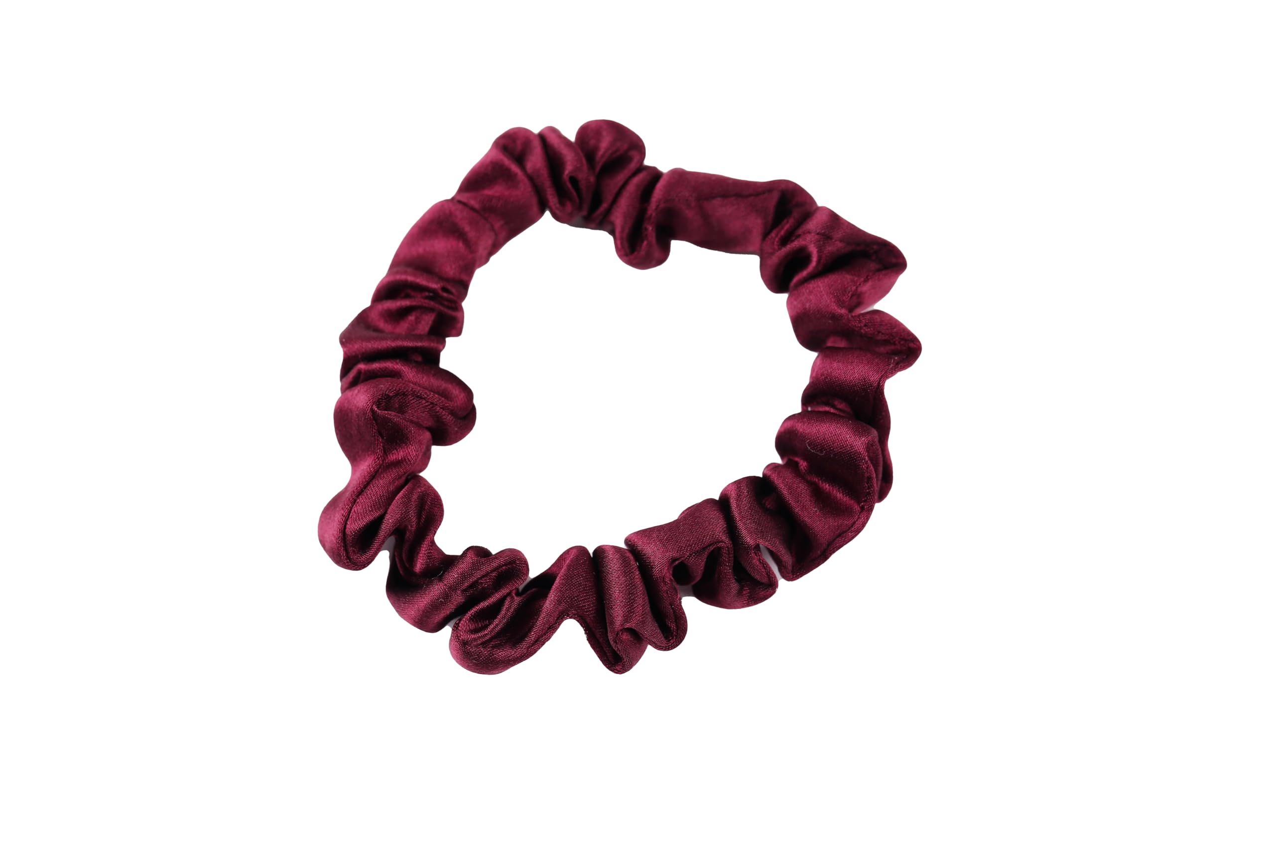 Elegant Mulberry Silk Hair Scrunchies