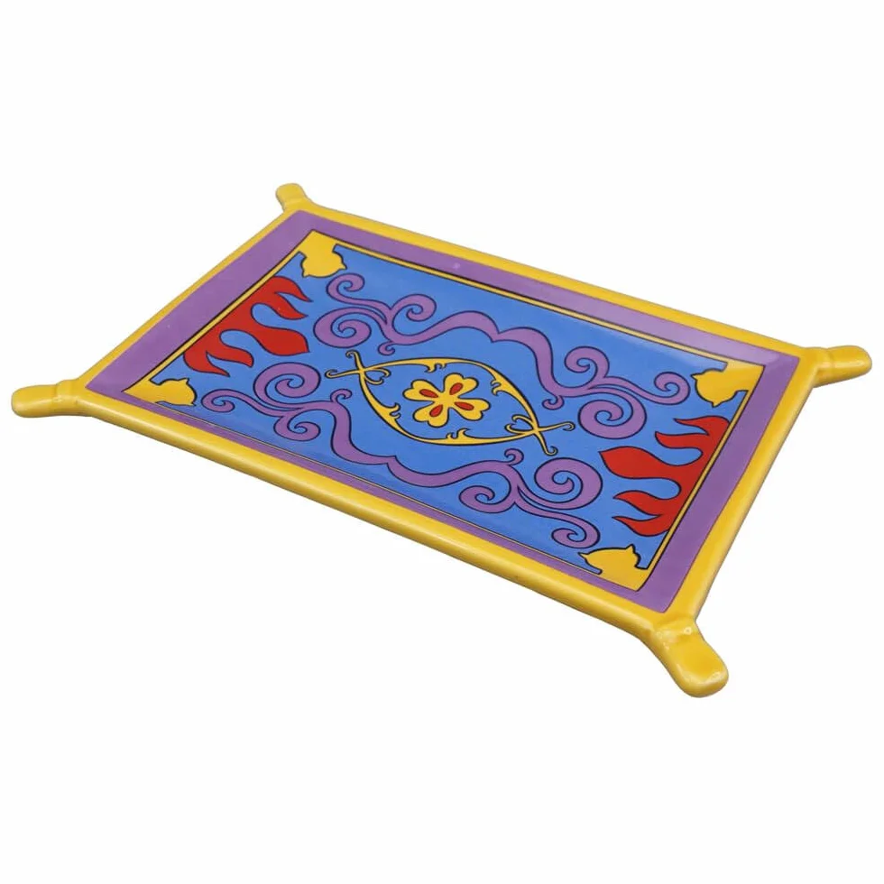 Piatto decorativo Aladino Tappeto Volante Disney Collection