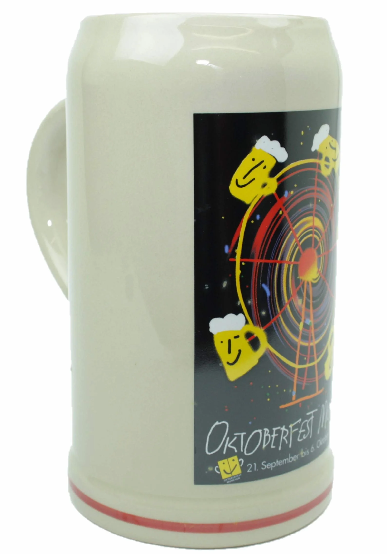 Original Oktoberfestkrug 2002 I brocca vintage I brocca annuale I Wiesnkrug I brocca da collezione I confezione originale