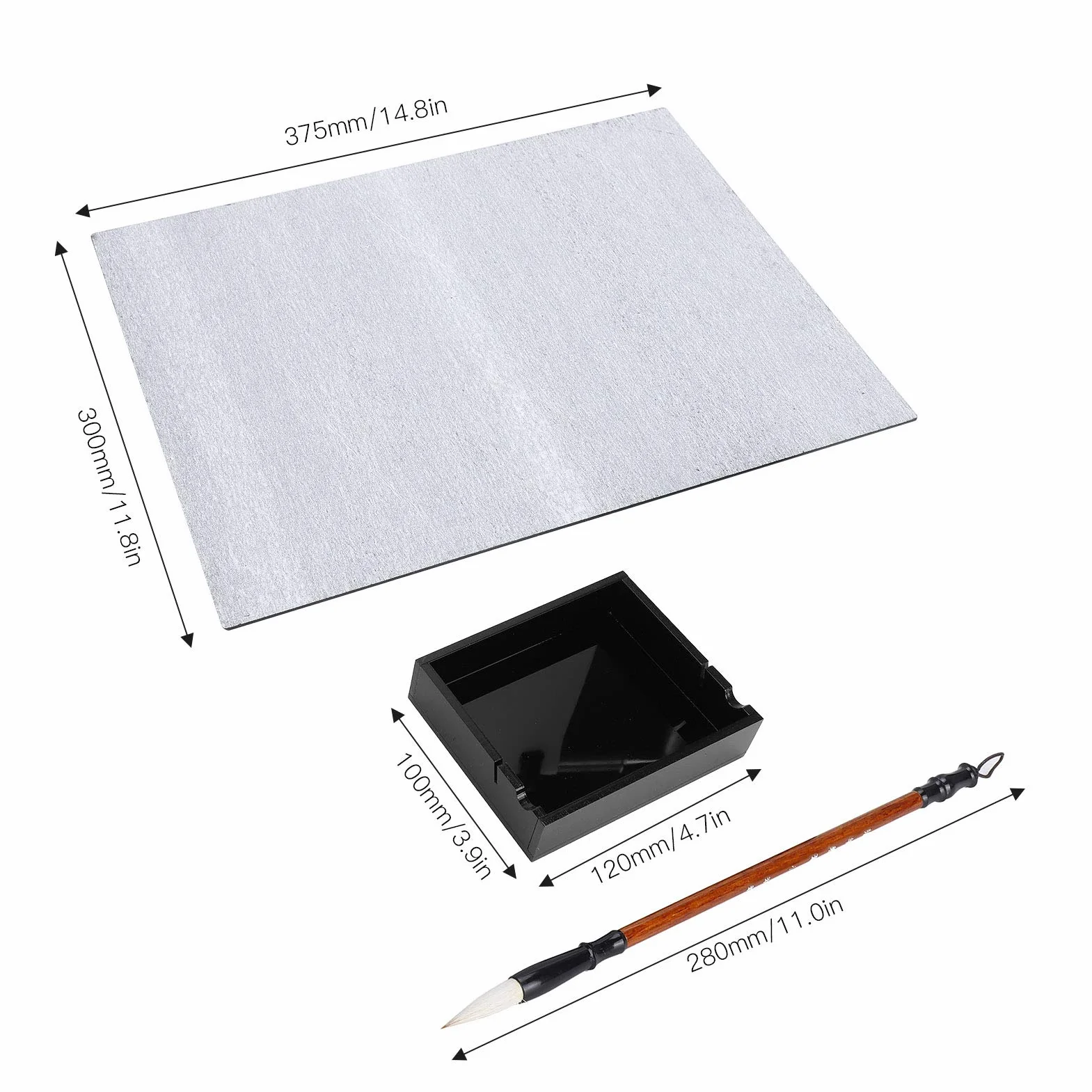 Tavola per artisti Disegno ad acqua Pittura Lavagna per scrivere Rilassamento in acqua Meditazione Arte Set di pittura ad acqua senza inchiostro School Supplies