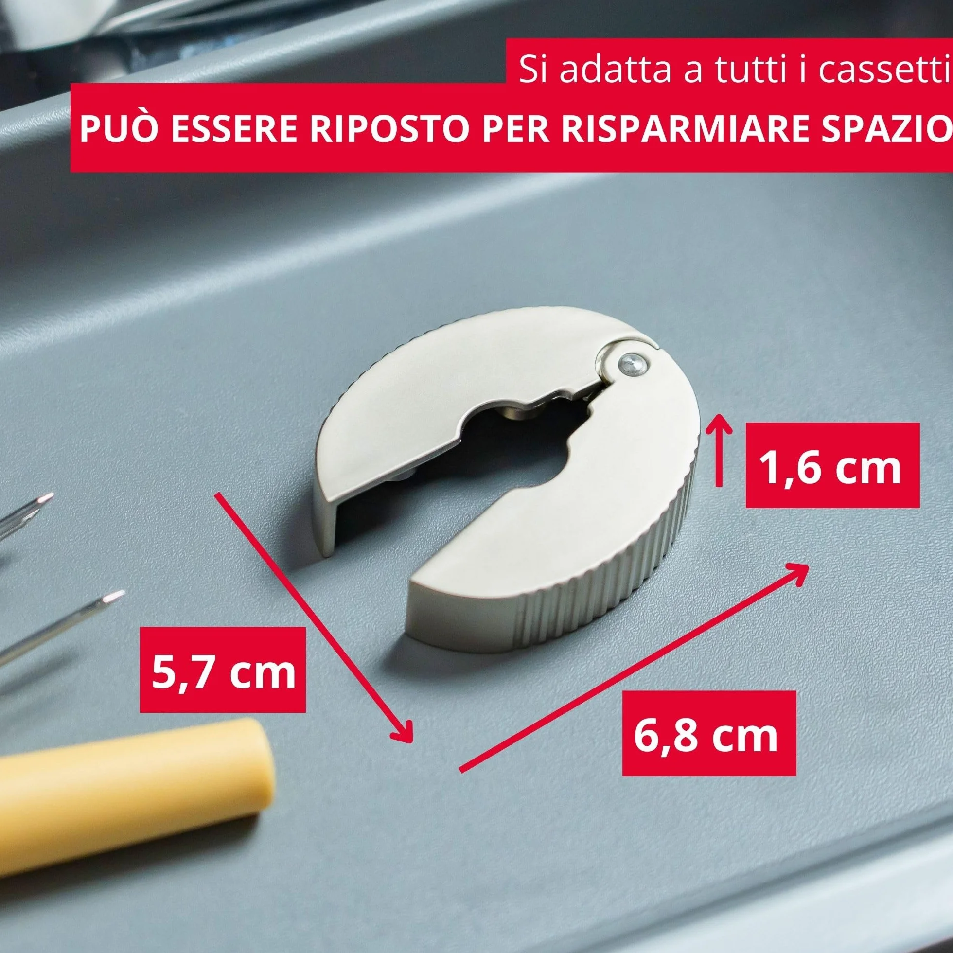 Westmark Taglia-capsule, Monopol Edition, zinco pressofuso, Mondo, finitura opaca, 62963380