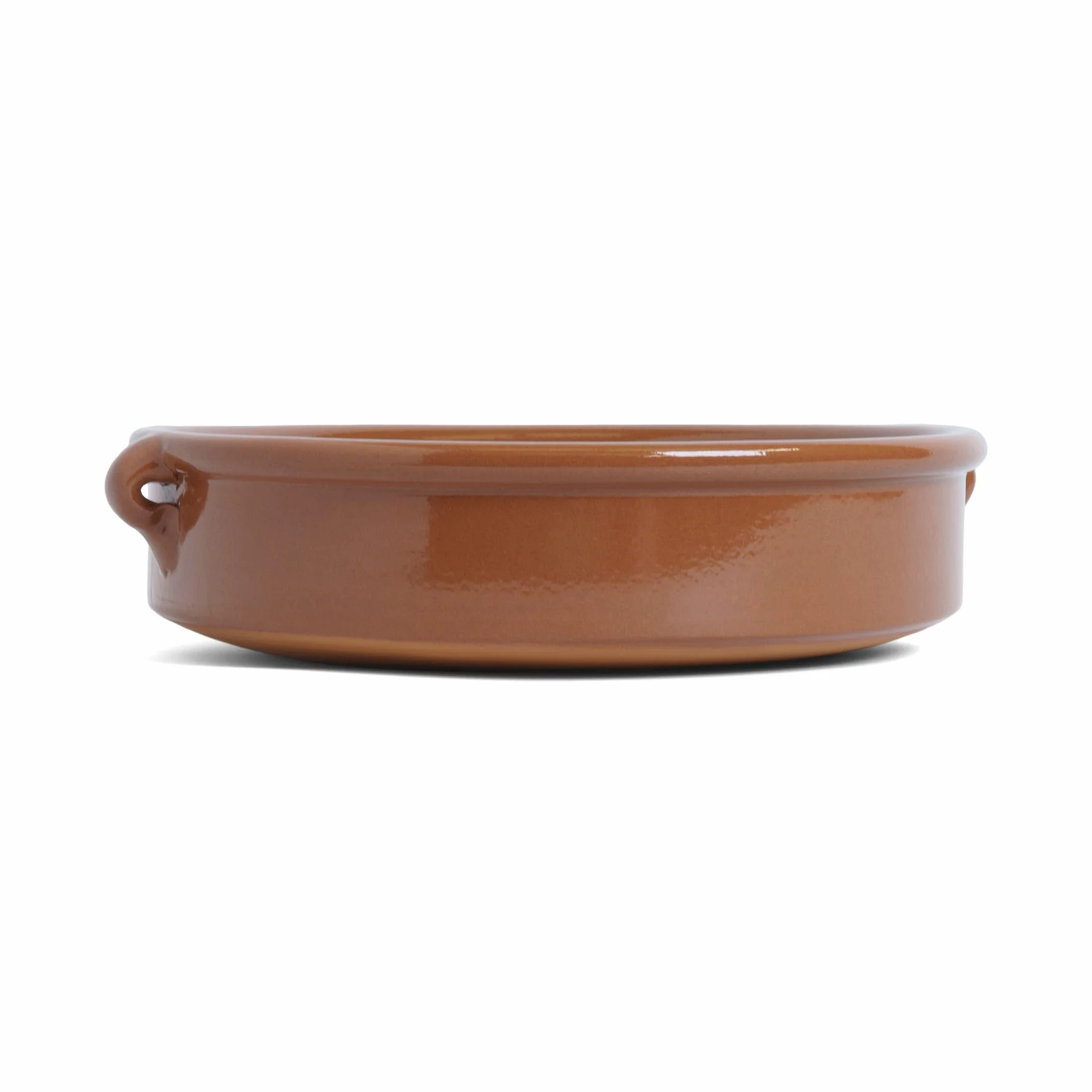 Tegame da Forno Rotondo in Terracotta, ø 20 cm, Colore Naturale